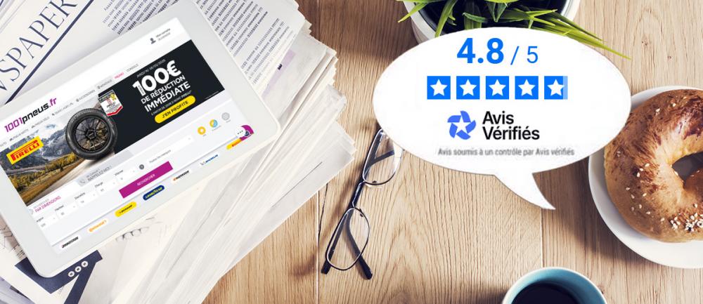 Avis vérifiés - Satisfaction client 1001Pneus