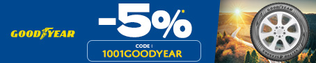 Goodyear | 5% de remise immédiate