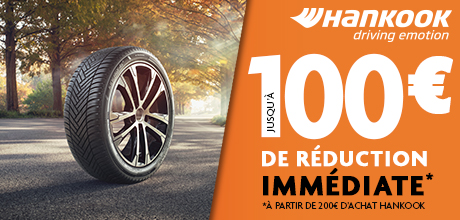 Hankook | Jusqu'à 100e offerts