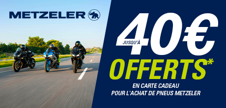 METZELER Jusqu'à 40€ offerts