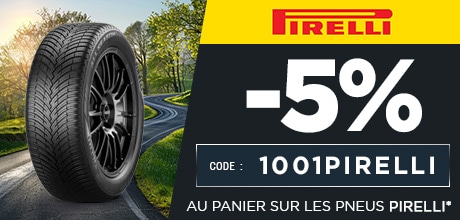 Pneus Pirelli -5%