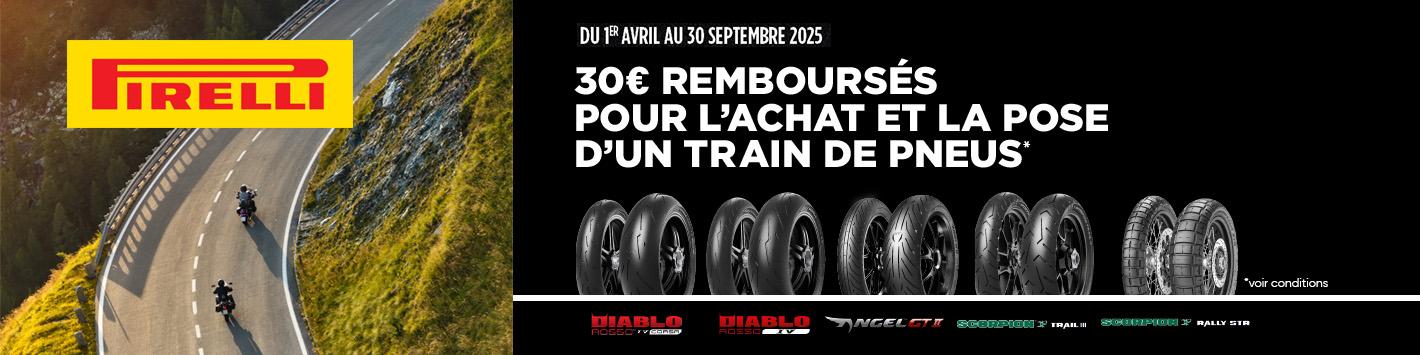 PIRELLI 2R | 30e remboursés