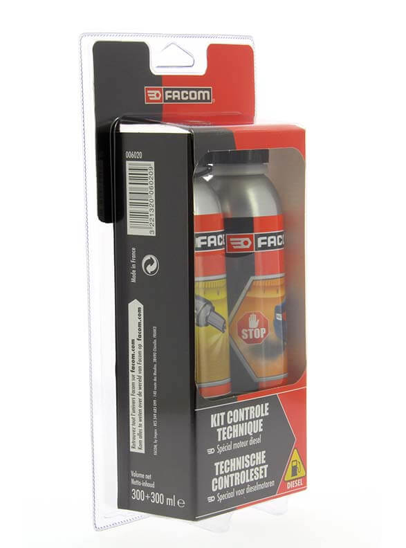 FACOM Kit contrôle technique diesel 2x300ml