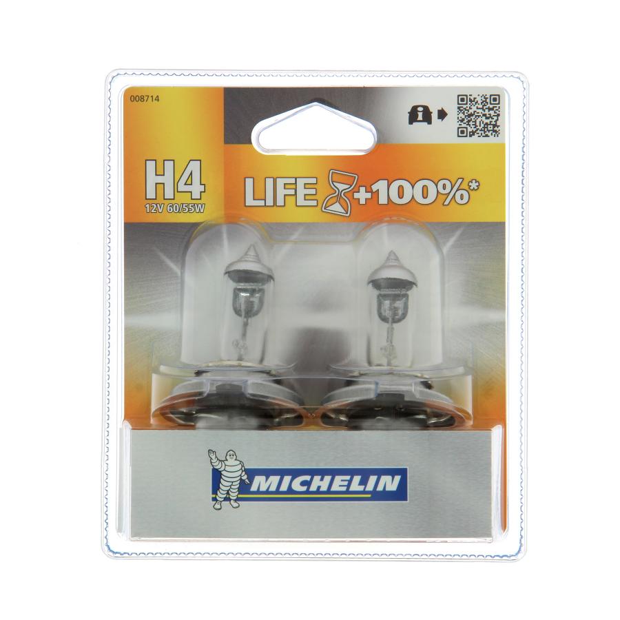 MICHELIN Life +100% H4 12V 60/55W