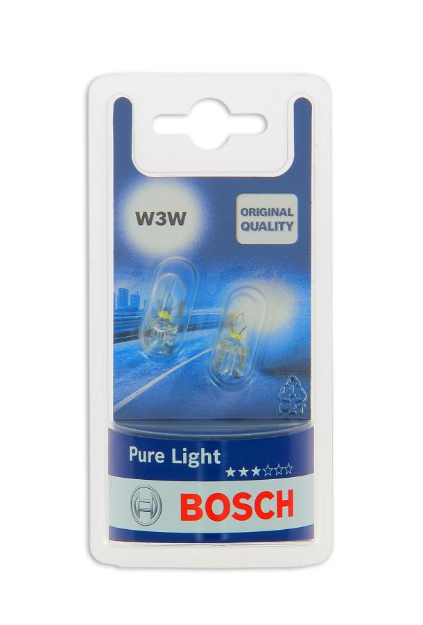 BOSCH Pure Light W3W 12V 3W
