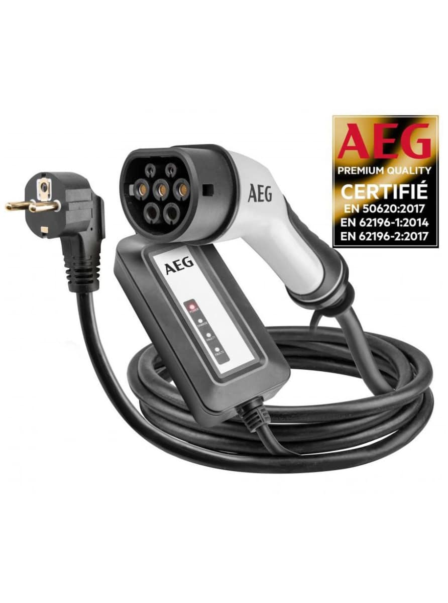 AEG Chargeur portable 230V vehicules electriques/hybrides