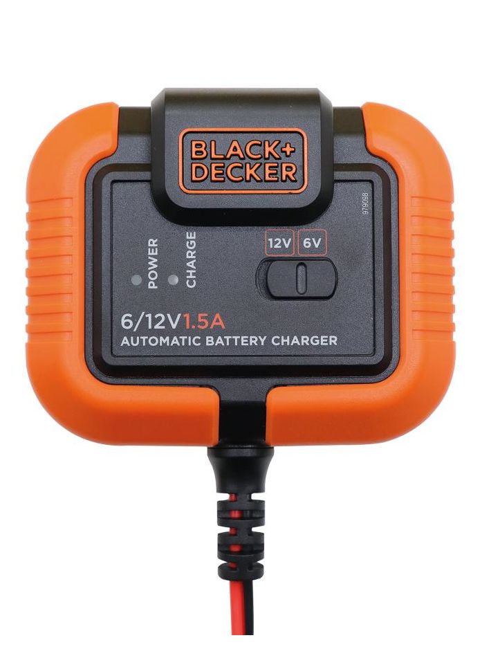 BLACK+DECKER Chargeur batterie 6-12V 1,5A