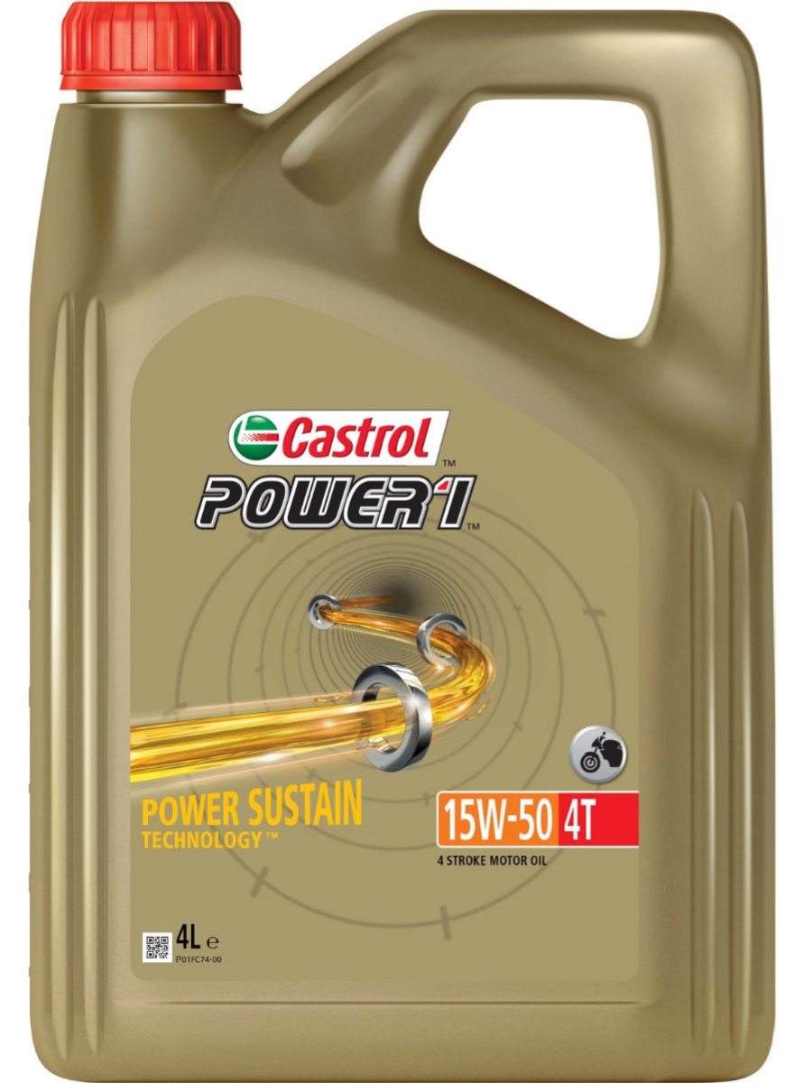CASTROL Power 1 4T 15W50 4L CASTROL - ref : 15F589