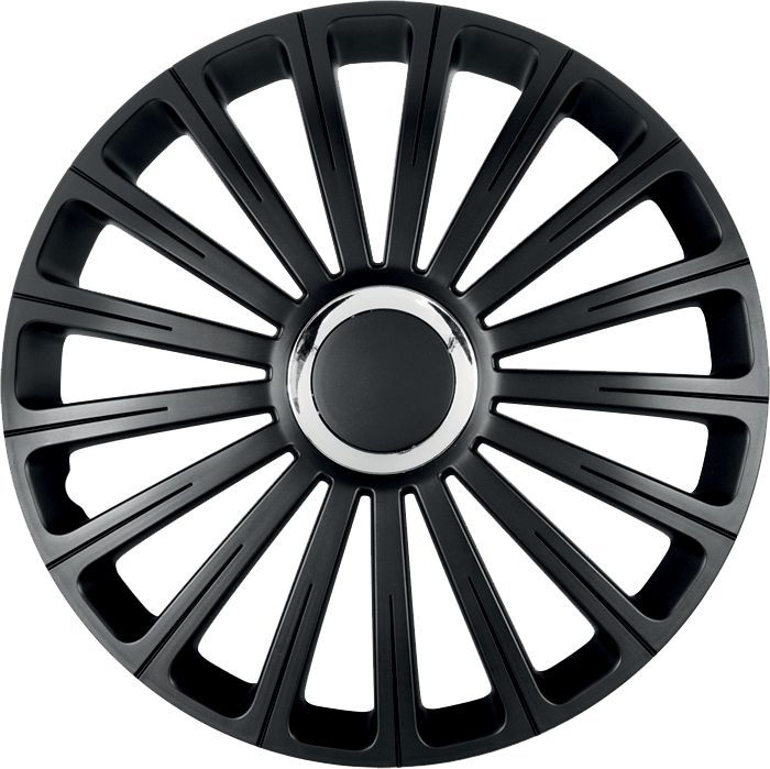 Enjoliveurs Universels Noirs 15 Pouces - Pour Voitures, SUV - Style Moderne Et Facile à Installer - Protège Vos Jantes