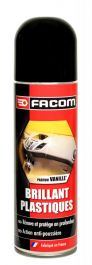Raviveur Plastiques & Intérieur Auto Facom 300ml - Parfum Vanille - Neuf