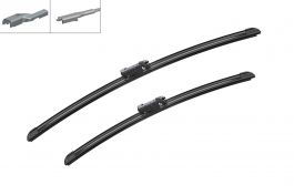 Jeu De Balais D'essuie-glace Plats 450mm + 450mm Pour SEAT Malaga (1985-1993) - Neuf - Marque Partsline