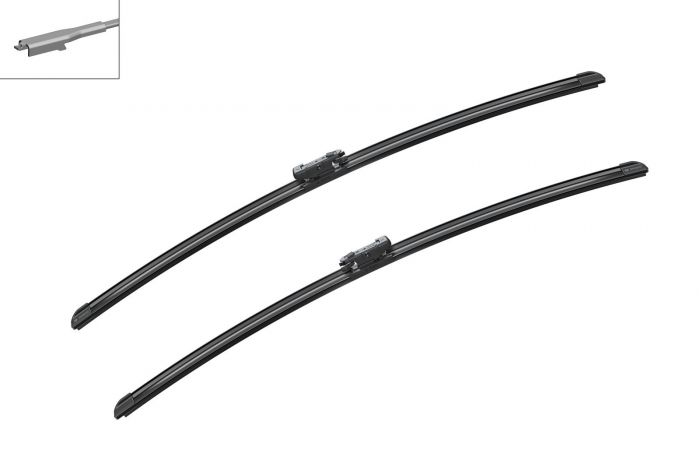 Balais D'Essuie-glace VALEO Silencio Kit 650mm+425mm - Haute Performance, Visibilité Optimale - 12