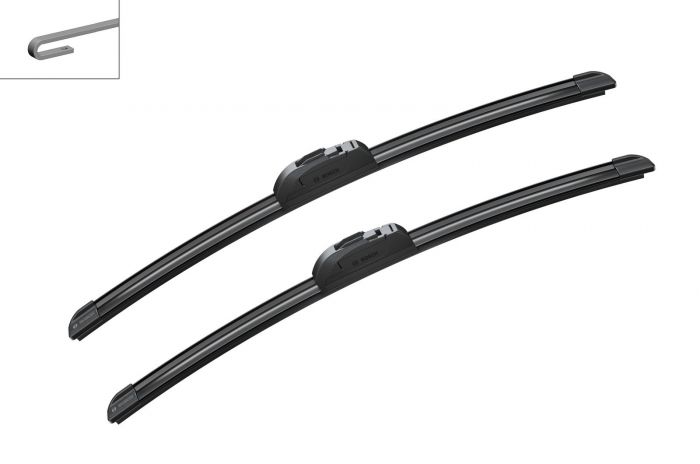 Balai D’essuie-glace Bosch Aerotwin AR19U – Longueur 475 Mm, 1 Balai Avant, Design Aérodynamique