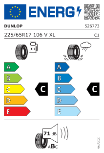 Neumatico Dunlop Grandtrek Touring A/S 225/65 R 17 106 V XL