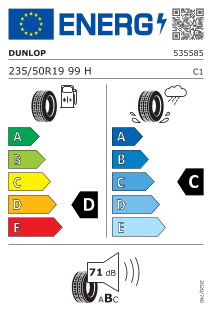 Neumatico Dunlop Grandtrek Touring A/S 235/50 R 19 99 H