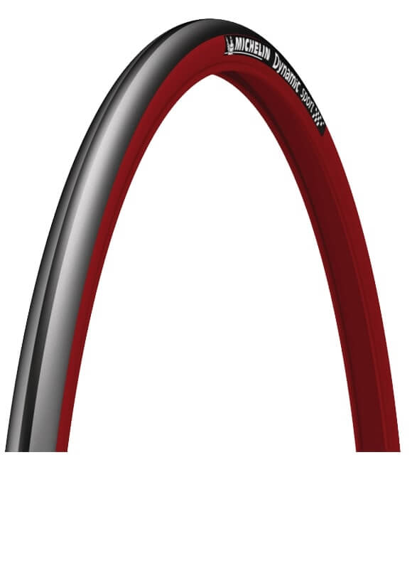 Michelin Dynamic Sport Access Line 700x23C (23-622) Bande de roulement noir, flancs rouge Tubetype