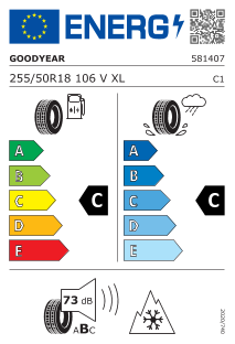 Pneu Goodyear UltraGrip Performance + SUV 255/50 R 18 106 V XL