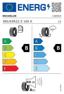 MICHELIN X Line Energy F 385/65 R22.5 160K (158L)