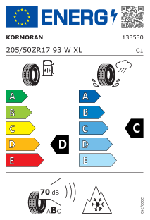 Pneu Kormoran All Season 205/50 ZR 17 93 W XL