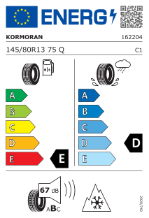 Pneu Kormoran Snowpro 145/80 R 13 75 Q