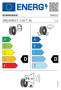 Pneu Kormoran Road Terrain 285/65 R 17 116 T XL