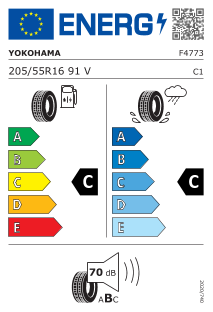 Pneu Yokohama C.drive2 AC02 205/55 R 16 91 V