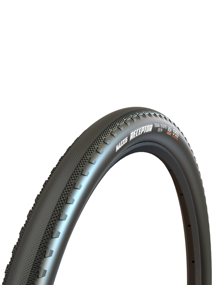 Pneumatico Maxxis Receptor Tubeless Ready 700x40c - EXO Gravel, Tanwall - Per Bici Da Ghiaia
