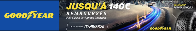Goodyear 140€ de remise