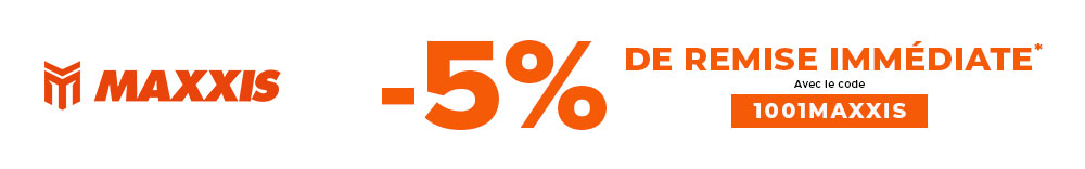 Maxxis 5% de remise