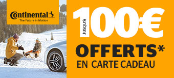 Continental 100€ en CC