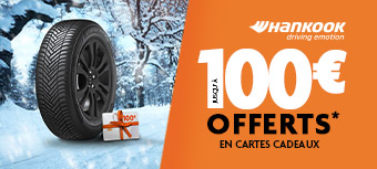Hankook 100€ en CC