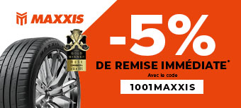 Maxxis 5% de remise