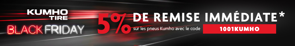 Kumho - 5% de remise immédiate