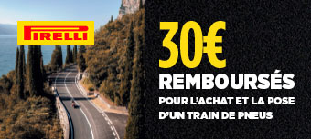 PIRELLI | 30€ remboursés !